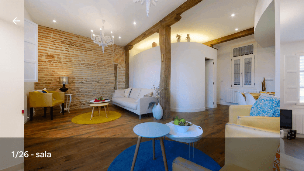Expat rental in Bilbao center - Area