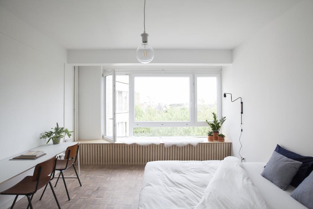 Beautiful studio for rent in Antwerp - Window