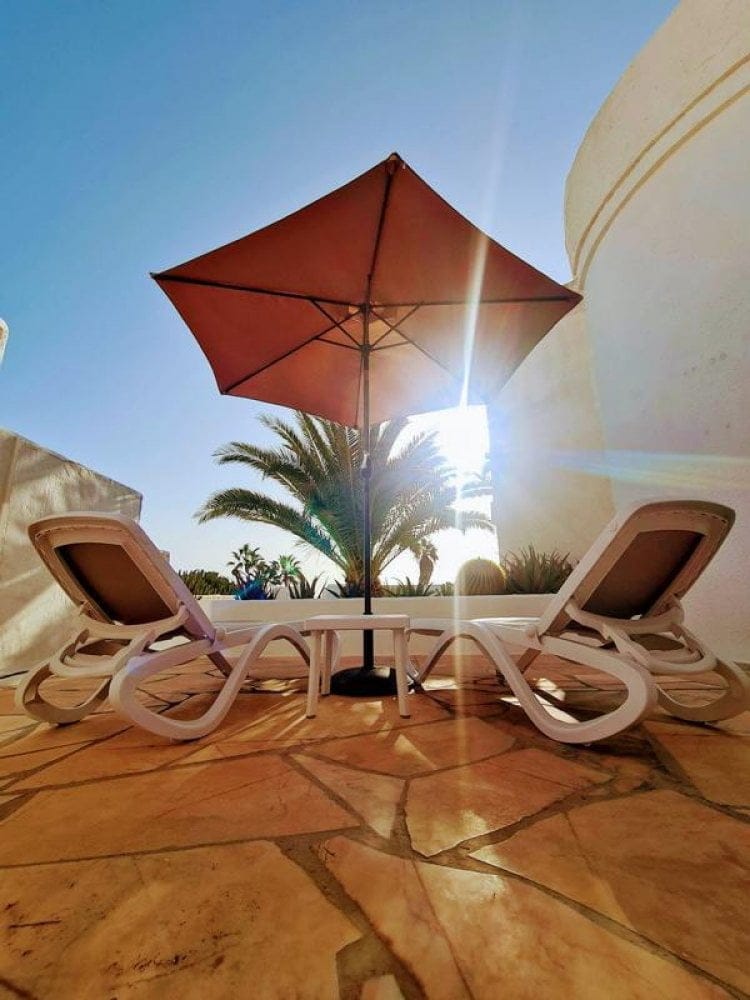 Casa Campana - Studio for expats in Fuerteventura - Terrace