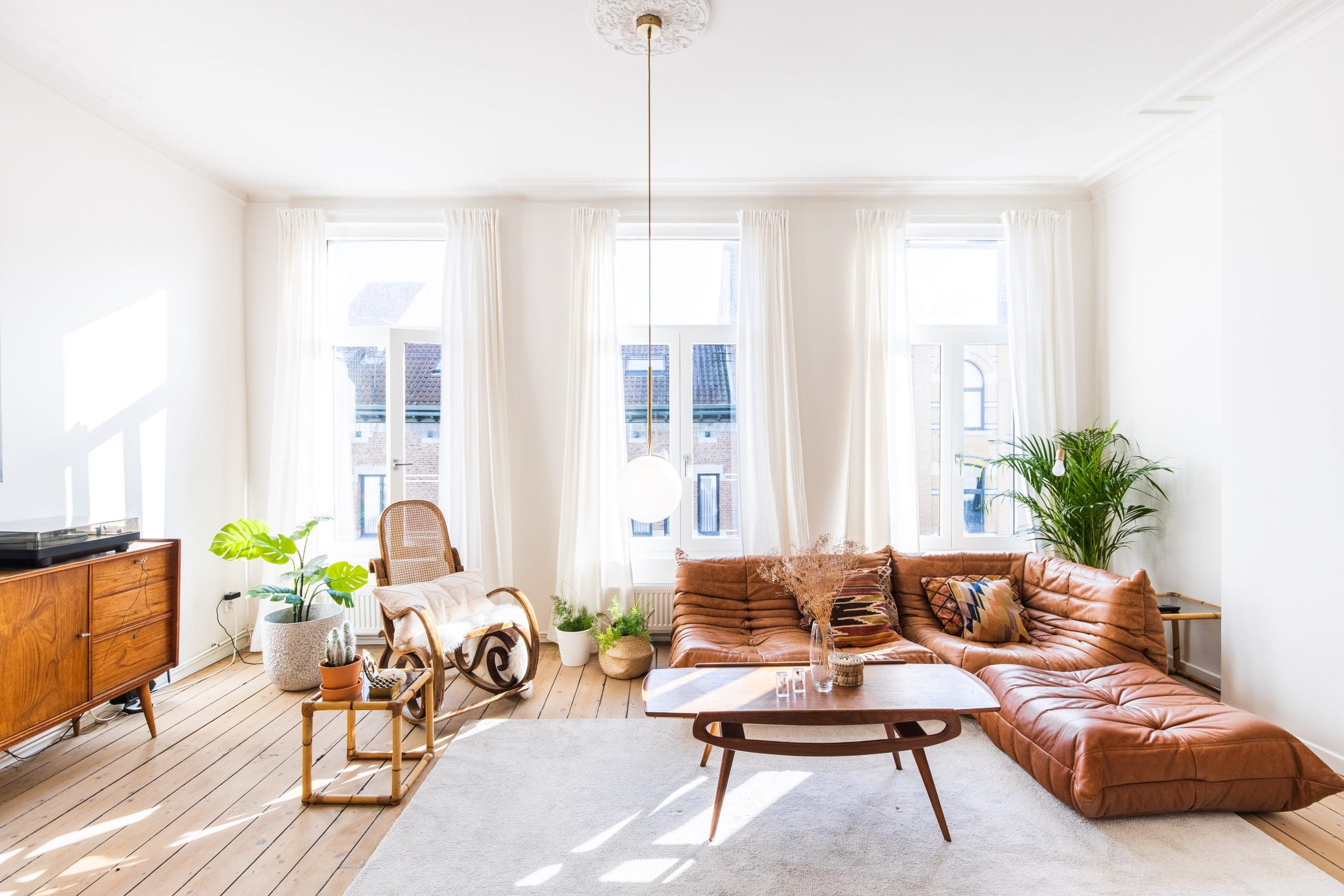 Gijzelaars - Entry ready apartment in Antwerp for expats4 - Living room