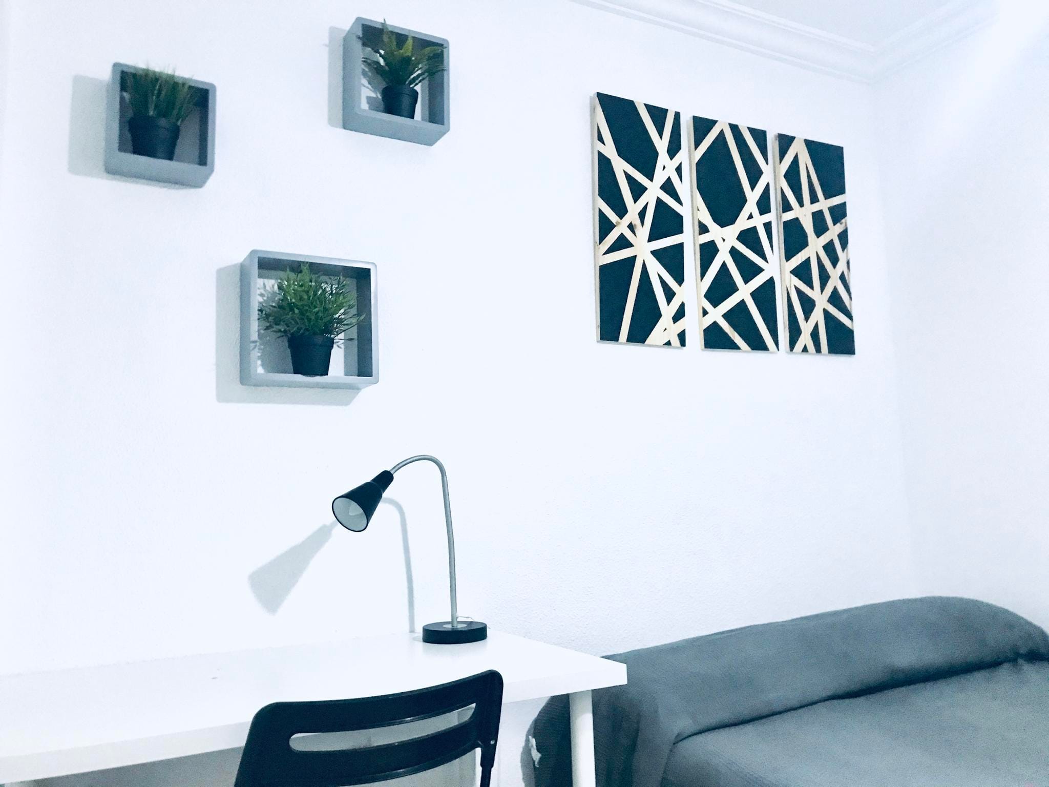 Tejeros- Lovely Apartment for Nomads in Malaga - Bedroom