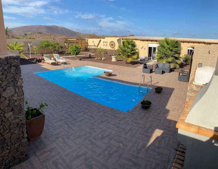 Cardon - Lovely furnished villa on Fuerteventura - Pool