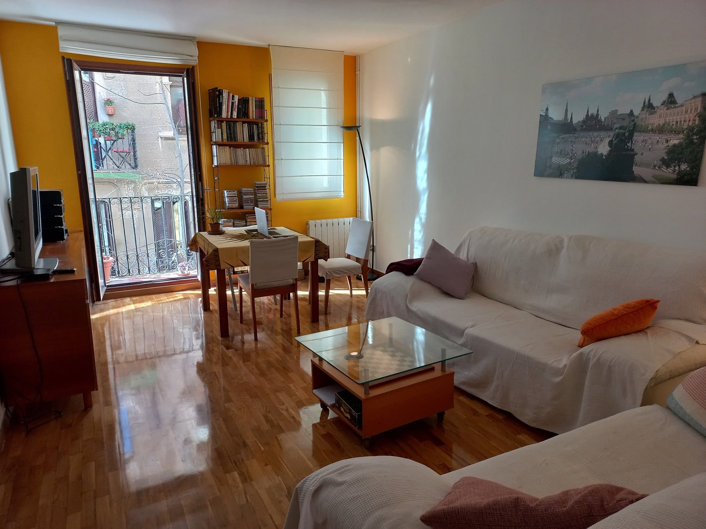 Verdi - Furnished flat for rent in Barcelona - Living room