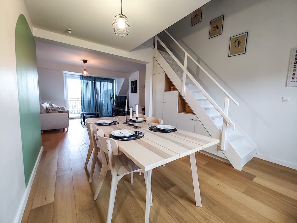 Paduwa Furnished apartment for expats in Brussels lounge