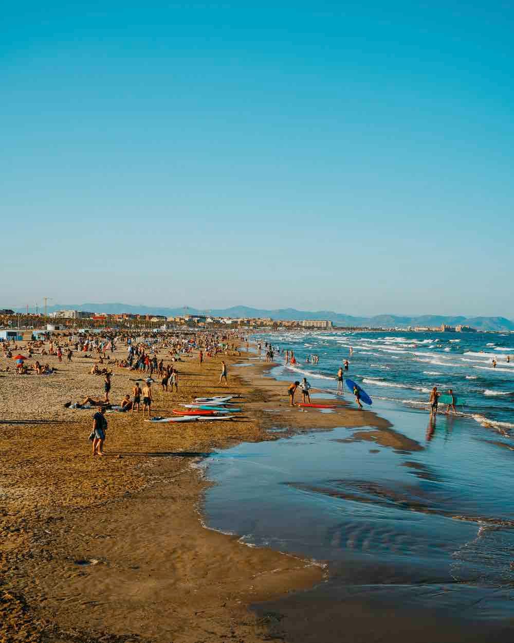 Mejores playas urbanas de Valencia