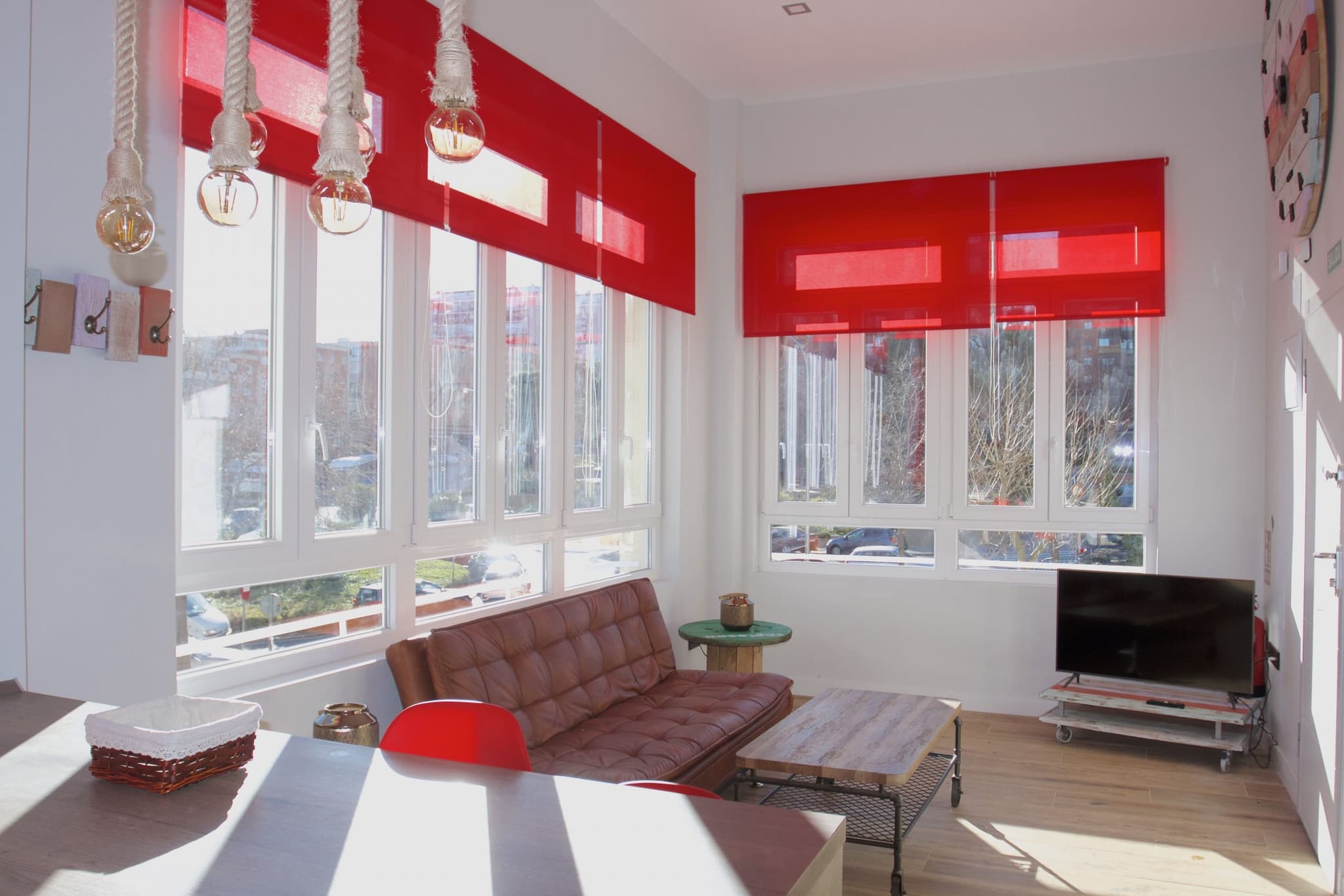 Mota 1 - Furnished duplex in Madrid - Living room