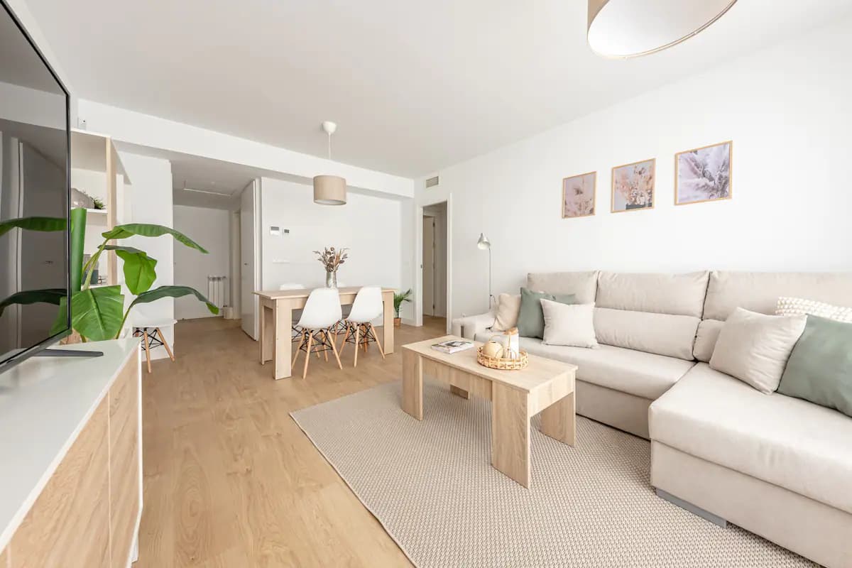 living room Ferenc 3 - Apartment for rent in Madrid