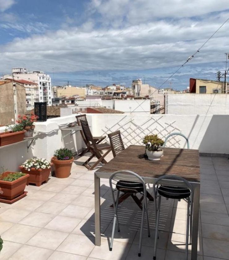Flat with terrace in Valencia Ruzafa