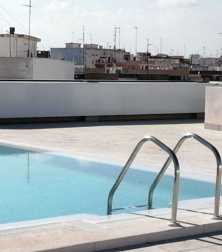 flat with pool in Valencia