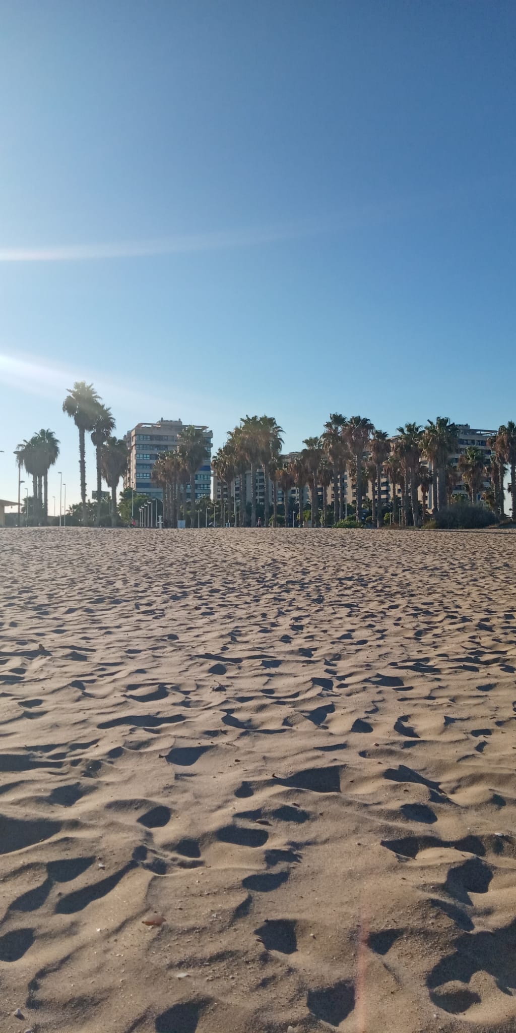 Expat beach flat in Valencia