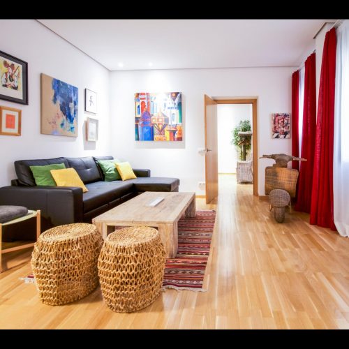 espacioso piso de lujo de 2 habitaciones en Madrid