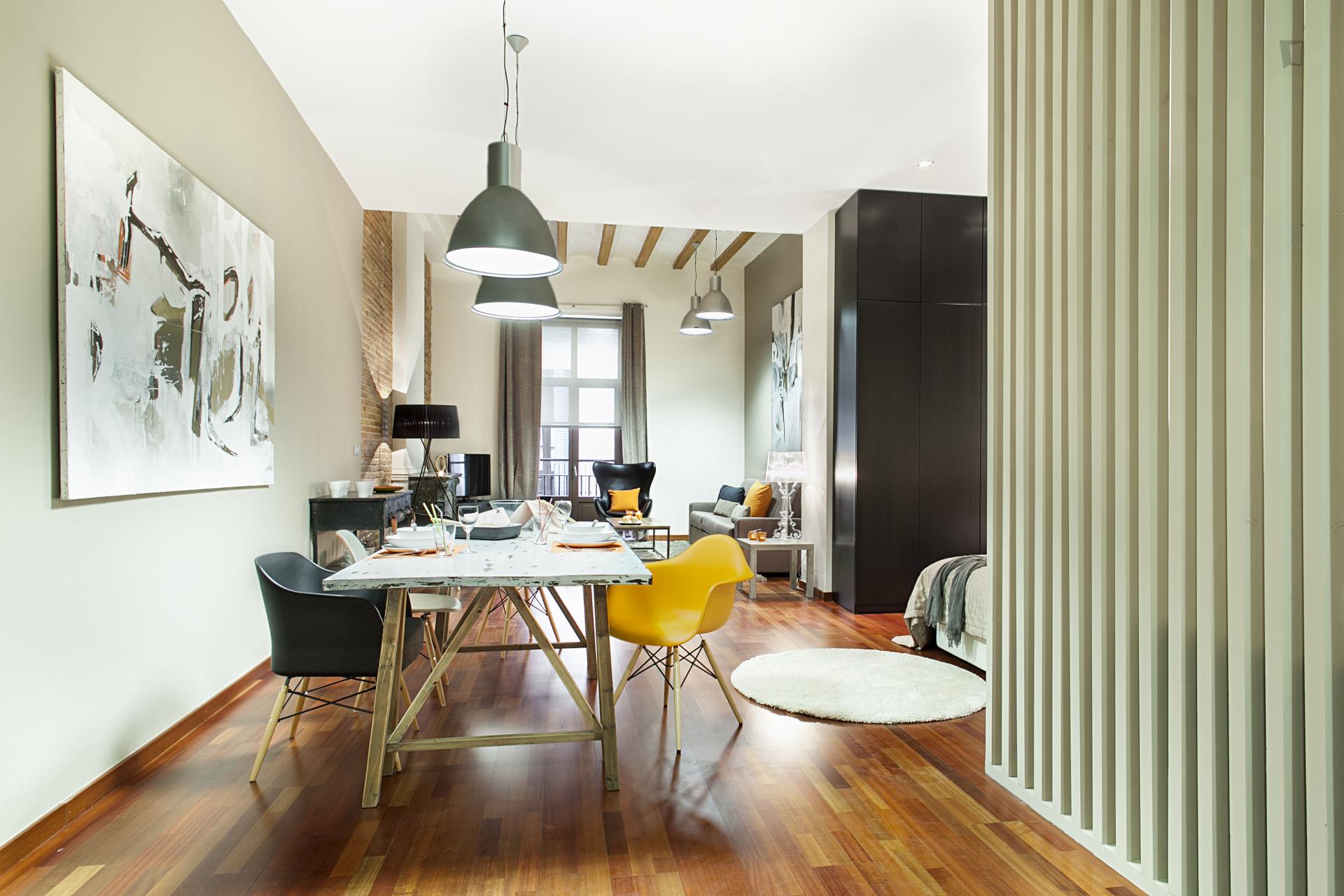 Portaferrissa - Modern furnished studio in Barcelona