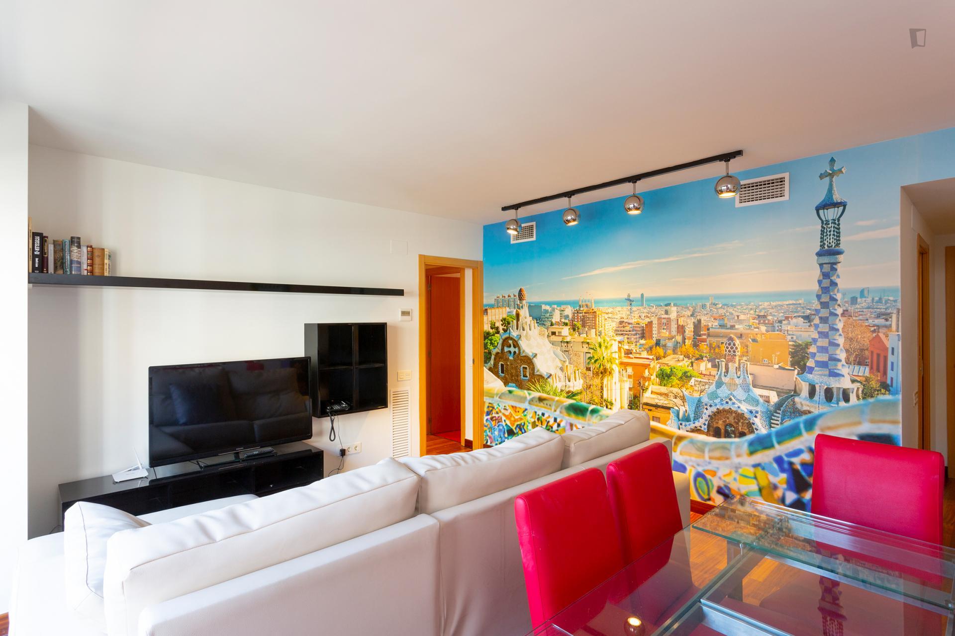 Telegraf - Modern furnished flat in Barcelona