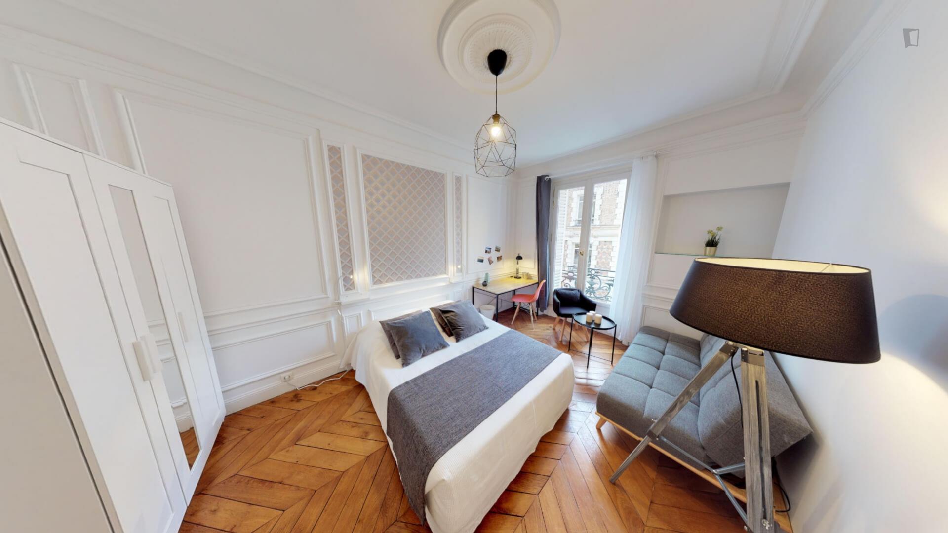 Poisson - Sublime double bedroom in Paris