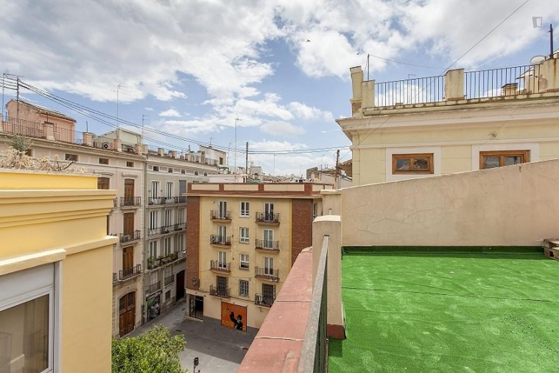 Calatrava - Bedroom with terrace in Valencia