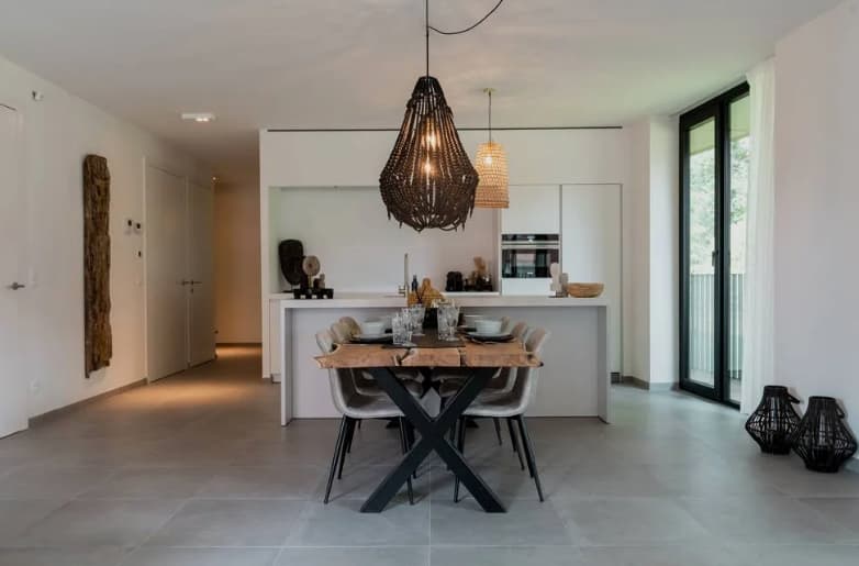 Garden view - Luxury penthouse for rent in Antwerp