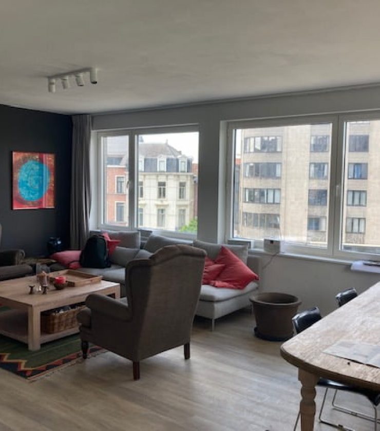 living room apartment for rent in Ghent
