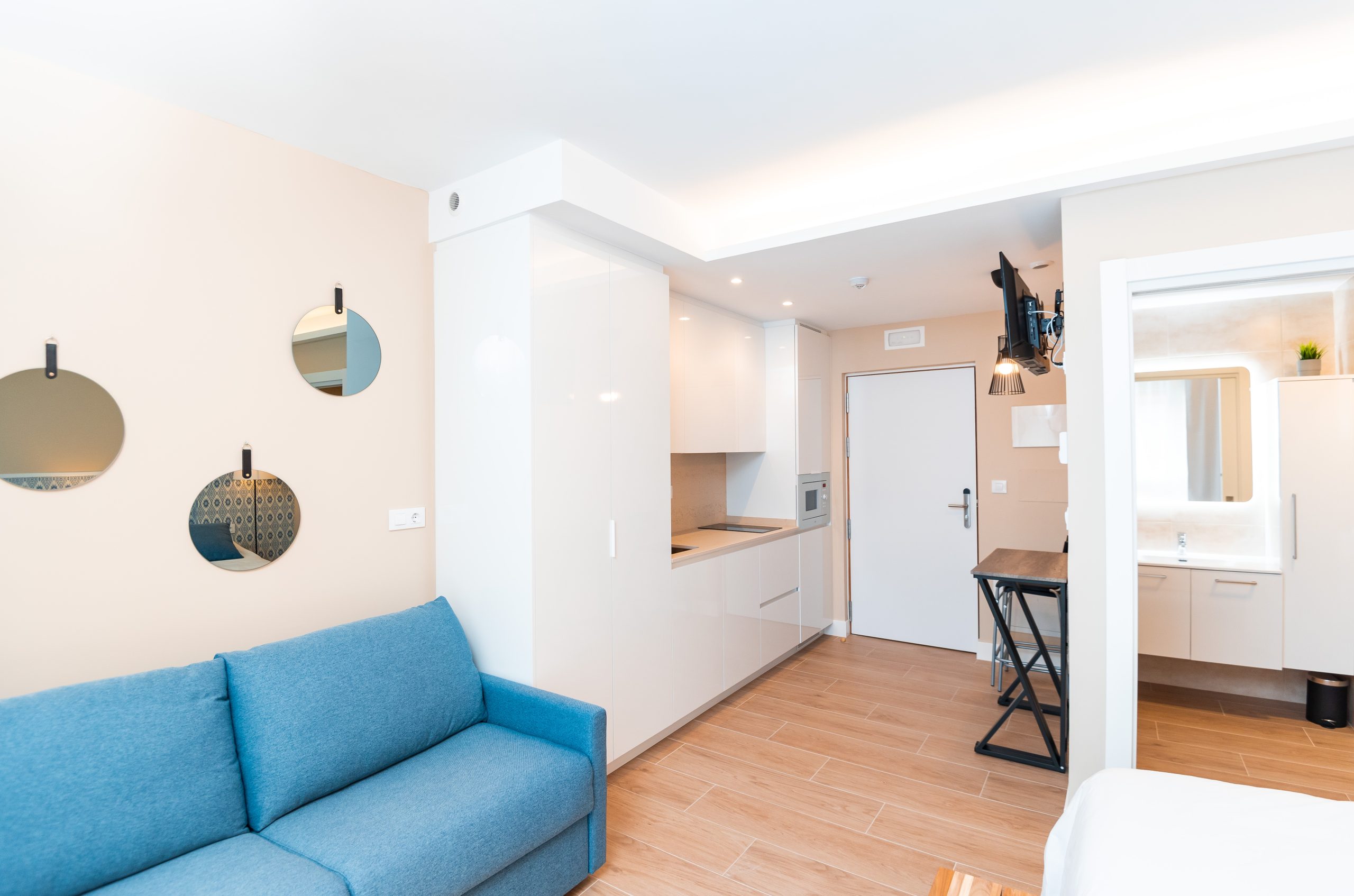 Kai A - Furnished studio for rent in Bilbao