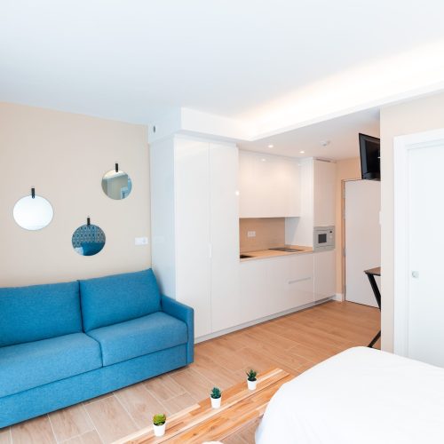 Kai A - Furnished studio for rent in Bilbao