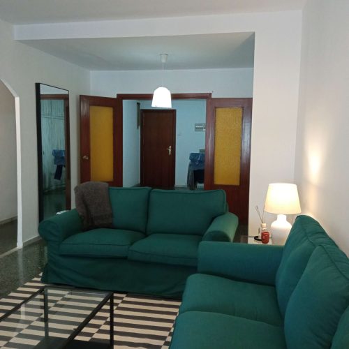 living room 4 apartment for rent in valencia, guillen