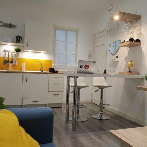 Kitchen apartment in madrid for rent