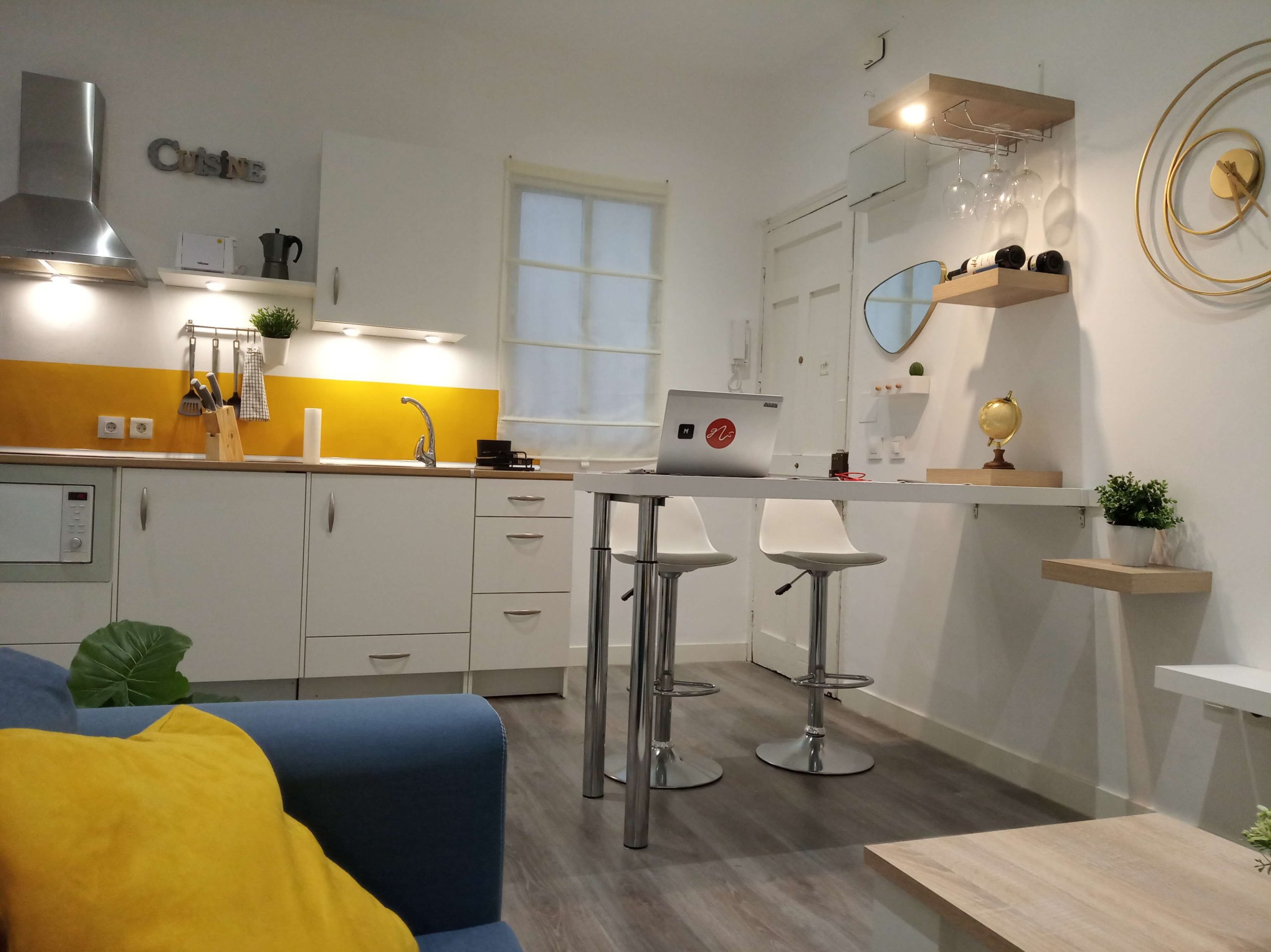 Kitchen apartment in madrid for rent