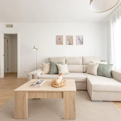 living room Ferenc 3 - Apartment for rent in Madrid 2