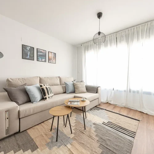 living room Ferenc 5 - Apartment for rent in Madrid 3
