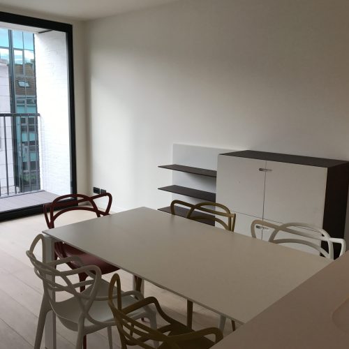 Livingroom - 1-bedroom apartment for rent in Ghent