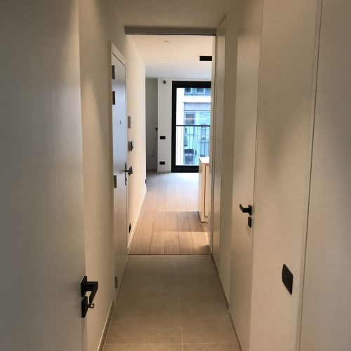 Hallway - 1-bedroom apartment for rent in Ghent