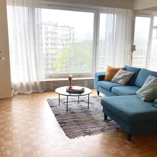 livingroom Spacious 2-bedroom apartment for rent in Antwerp