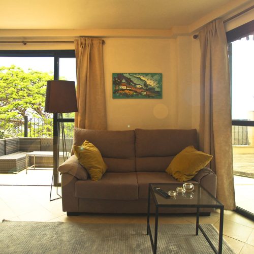 apartment for rent in tenerife- livingroom