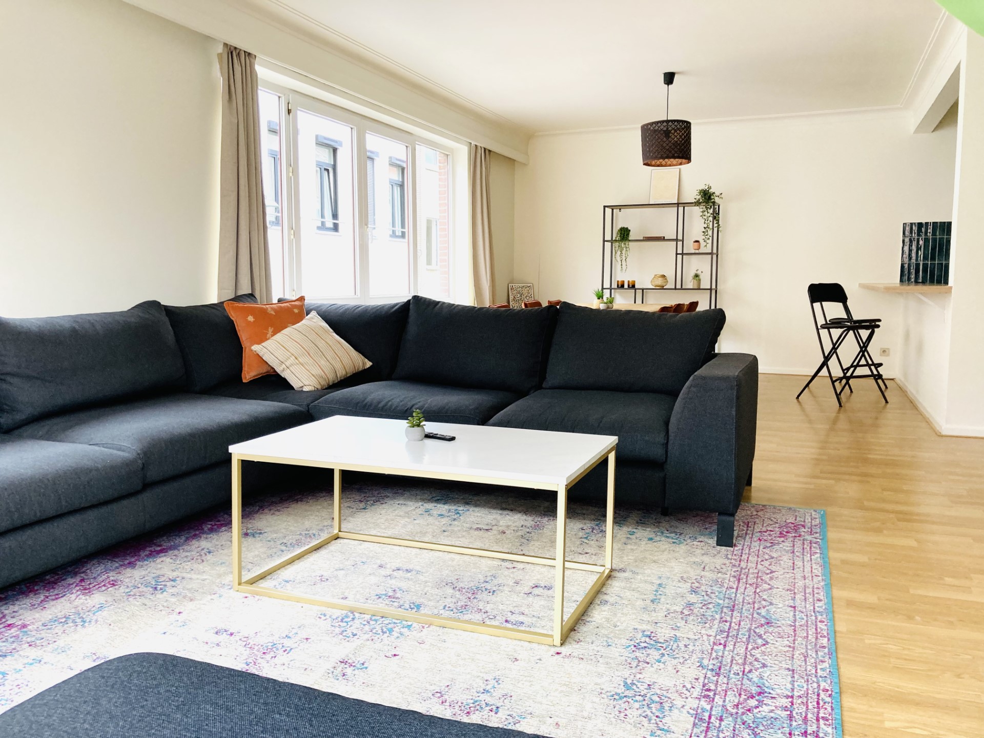 aparment for rent near antwerp - livingroom