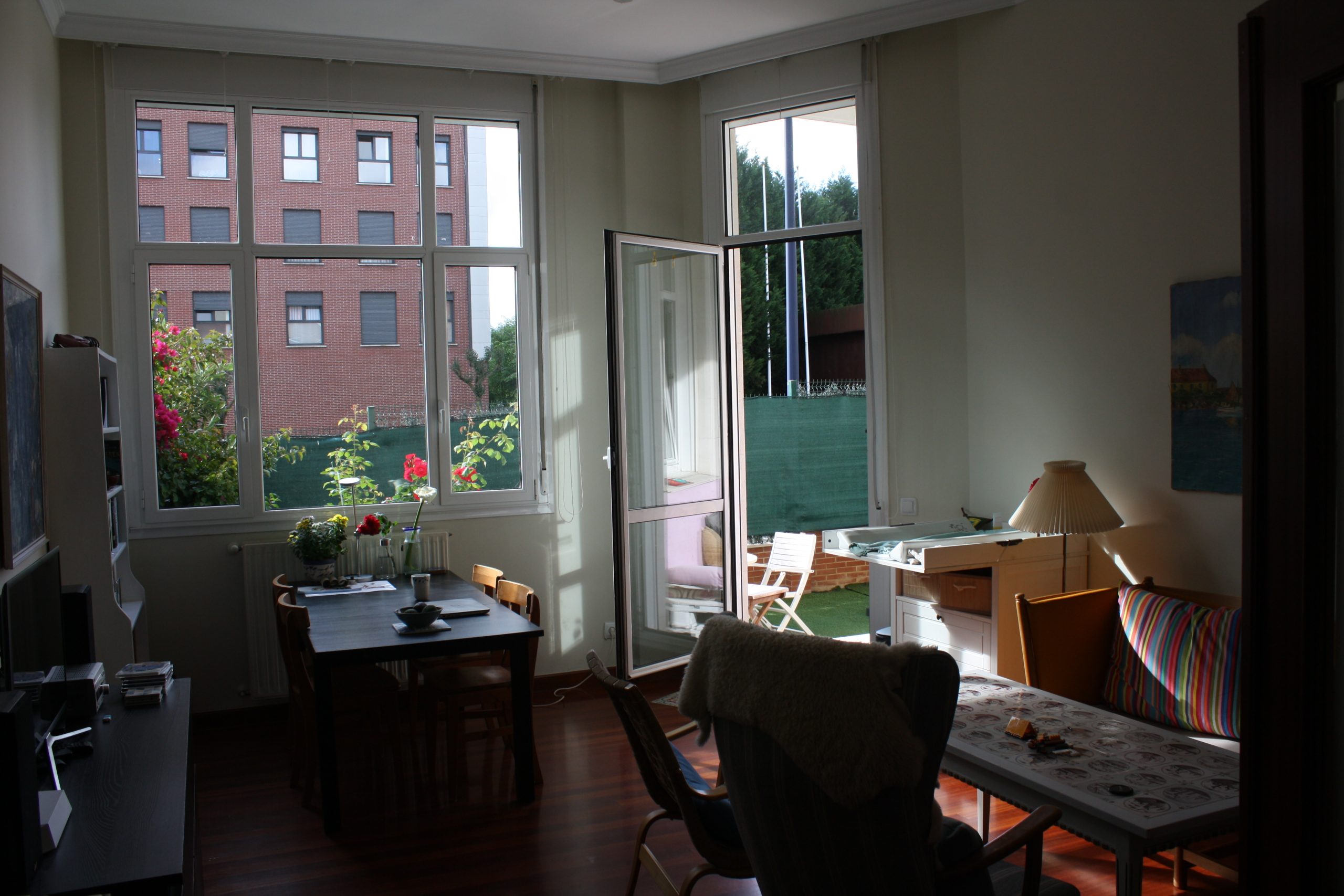 apartmen tfor rent in bilbao - livingroom