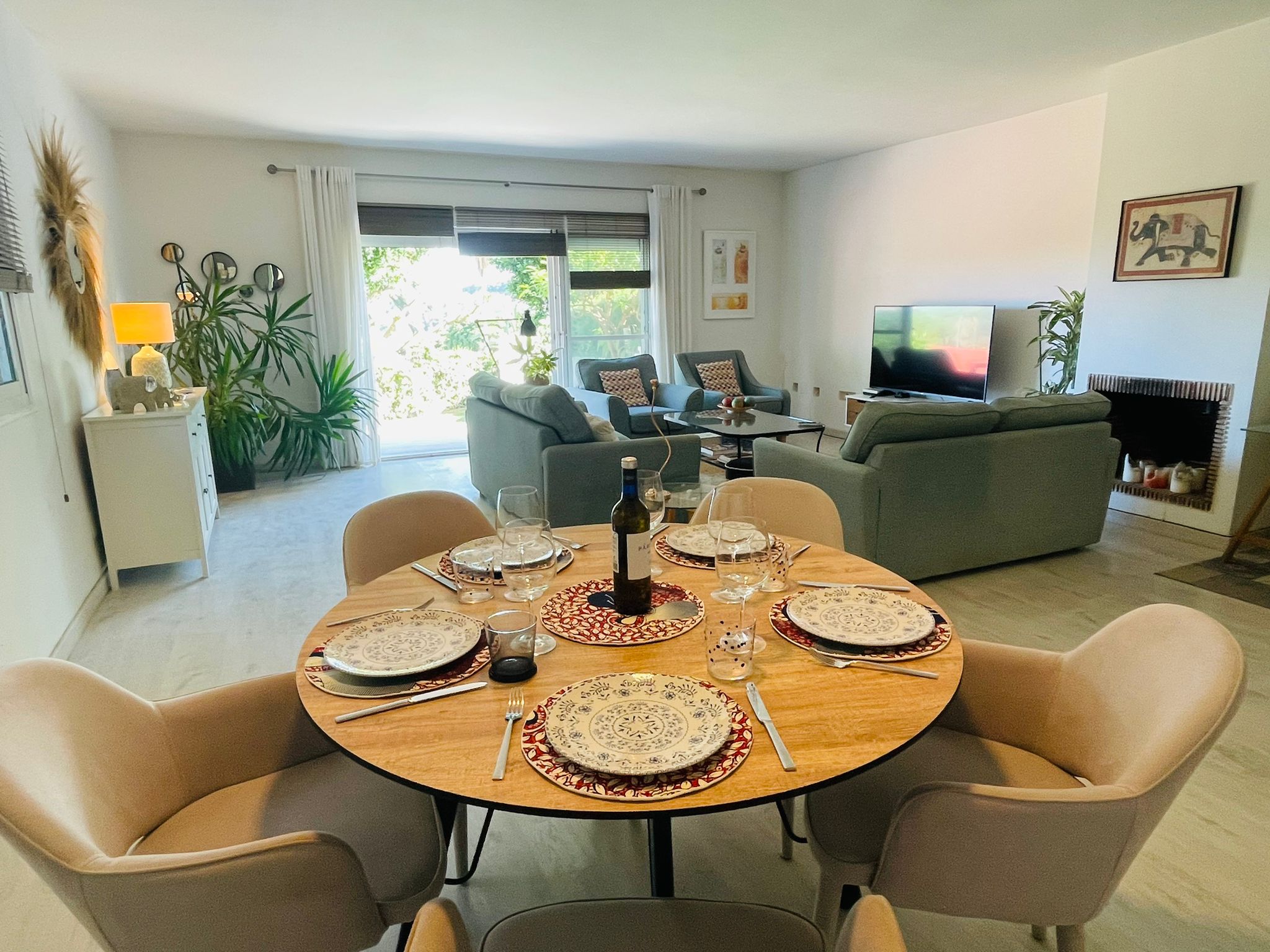 House for rent in Benalmadena, Malaga, dining room