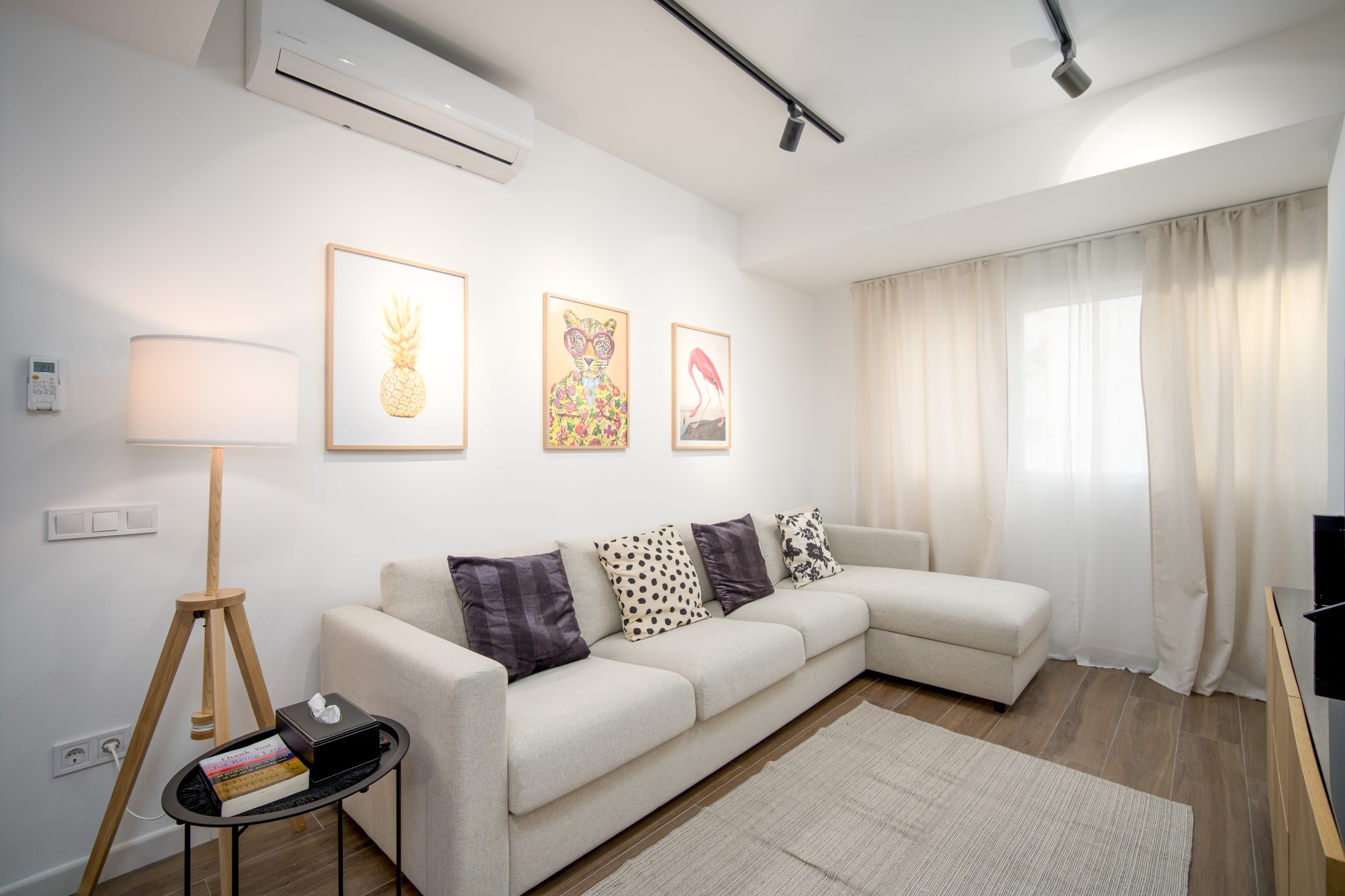 Millares - Apartment for rent in valencia living room