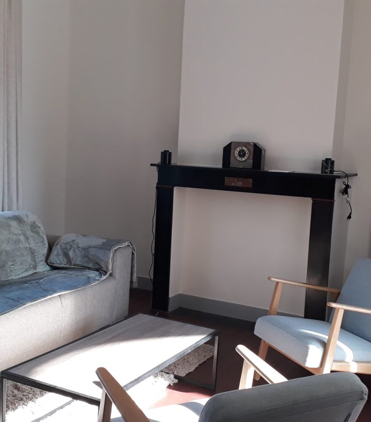 apartment for rent in Ghent -livingroom