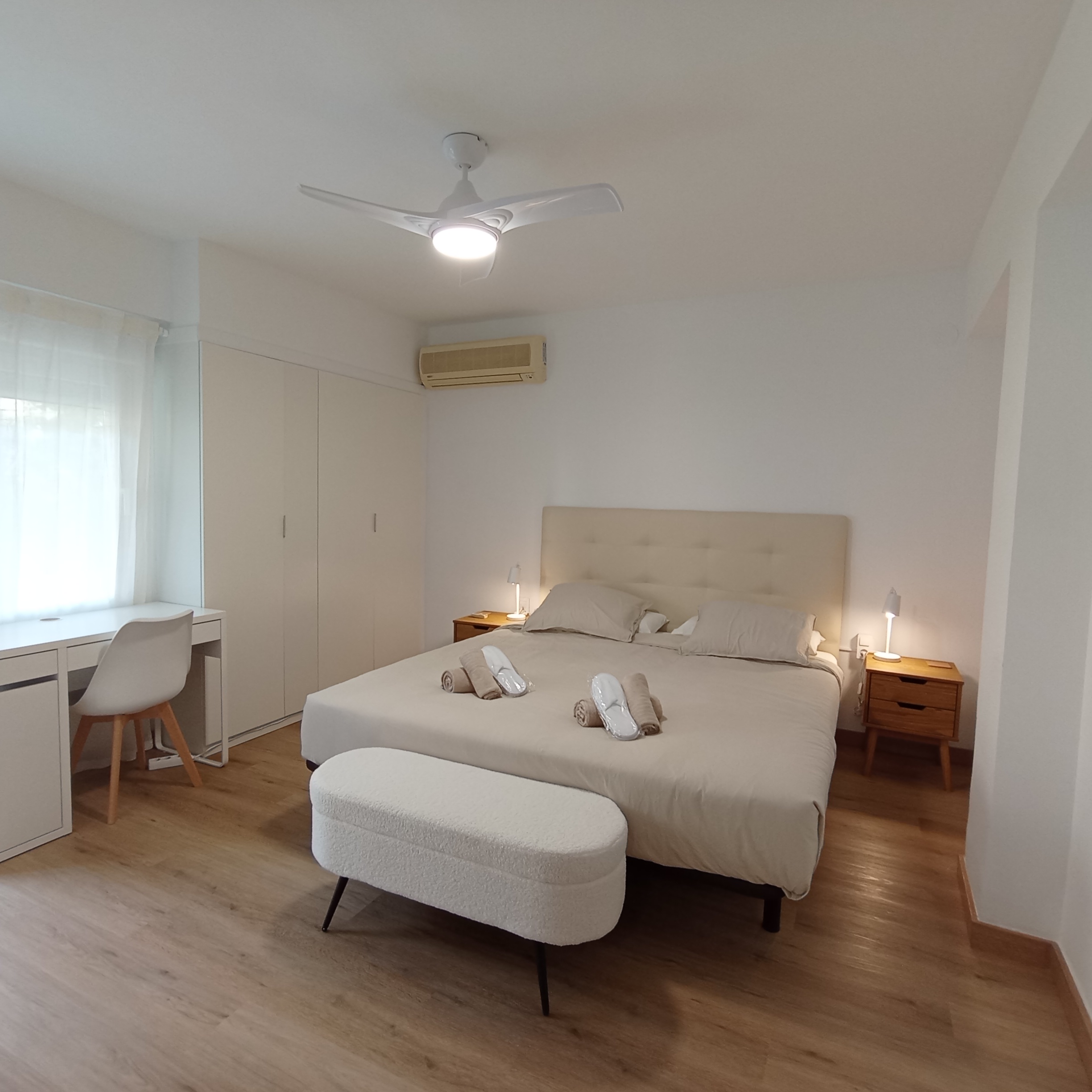 Trafalgar - 3 Bedroom apartment for rent in Valencia double bedroom 4