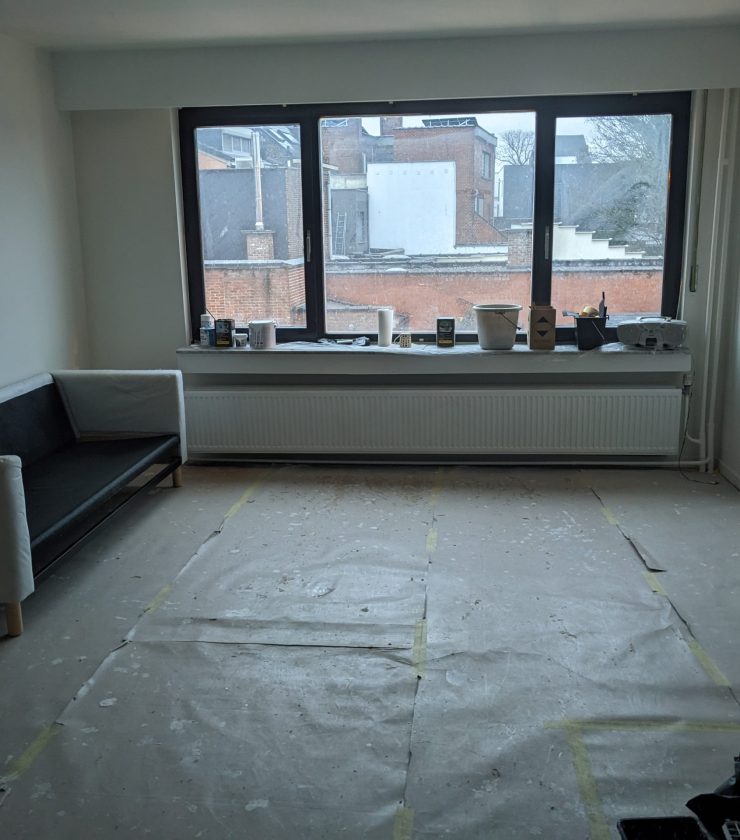 living room, Rufel - Apartment for rent in Rumst