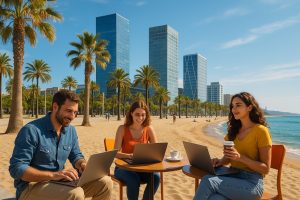Globexs coliving for digital nomads in Barcelona in vibrant Poblenou, Moving to Barcelona as an Expat